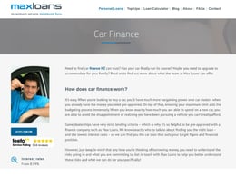 Max Loans Car loan