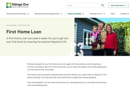 Housing New Zealand Home loan