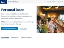 BNZ Personal loan