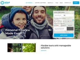 Oxford Finance Personal loan