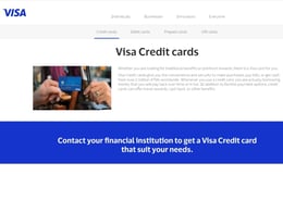 VisaCard Credit card