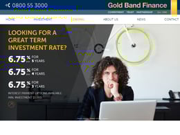 Gold Band Finance Business loan