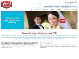 Yes Finance Personal loan