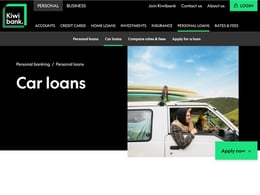 Kiwibank Car loan