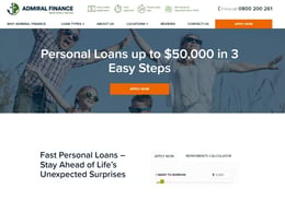 Admiral Finance Personal loan
