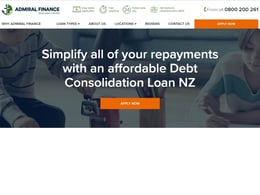 Admiral Finance Consolidation loan