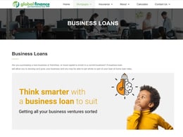 Global Finance Business loan