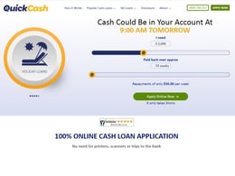 QuickCash Finance  Short-term loan